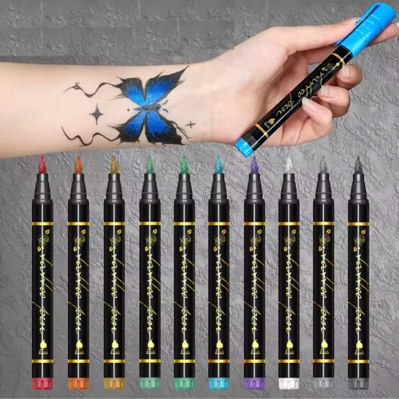 Safe Temporary Tattoo Pens