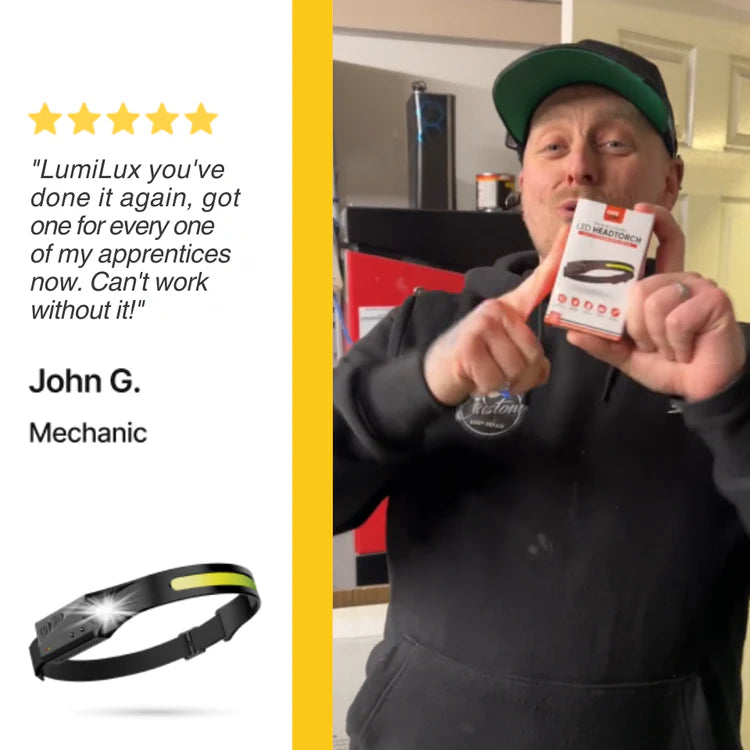 LumiLuxLight™ LED Headtorch