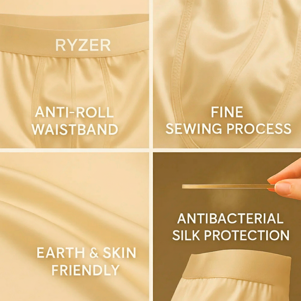 Premium Silk Boxers | All-Day Comfort