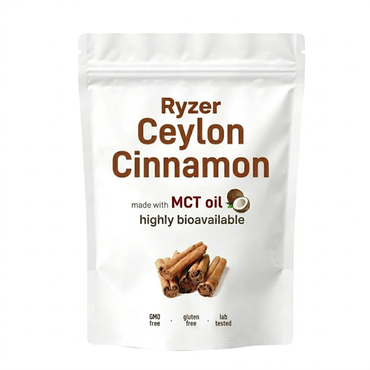 Ceylon Cinnamon 7200mg Equivalent with MCT Oil