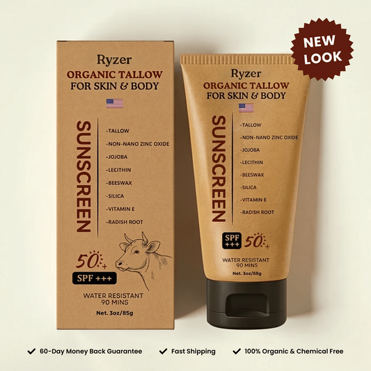 Ryzer Organic SPF 50++ Tallow Sunscreen