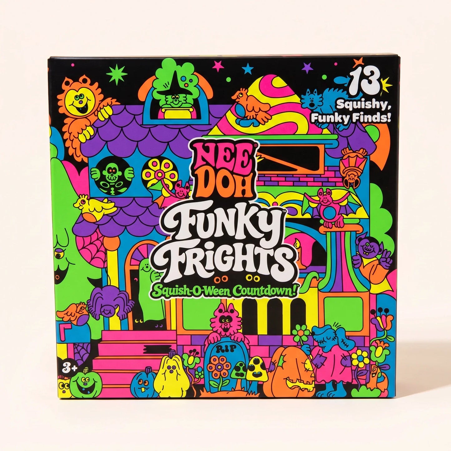 NeeDoh Funky Frights™ Squish-O-Ween Countdown